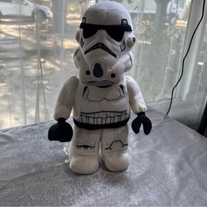Lego Stormtrooper Plush Toy - White and Black